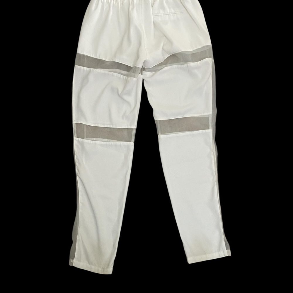 Tobi White Pants with Sheer Panels - Sz Small - Picture 9 of 9